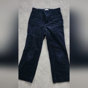 Women's Navy Corduroy Pants